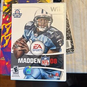 Madden NFL 08 Nintendo Wii Game